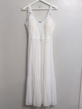 J GEE Maxi Crochet Dress